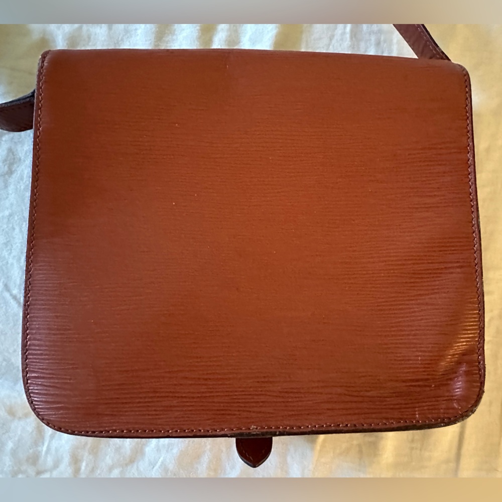Louis Vuitton Cartouchiere Epi Leather crossbody cognac brown - Picture 5 of 11